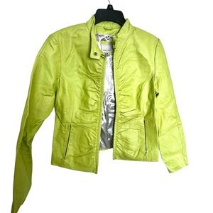 Wilsons Leather Lime Green Jacket